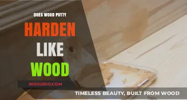 Understanding Wood Putty: Does It Harden Like Wood?