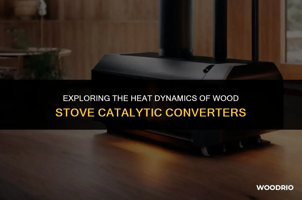 does wood stove catalytic converter run hotter