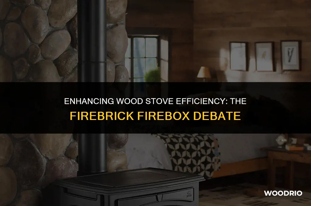does wood stove insert need firebrick firebox