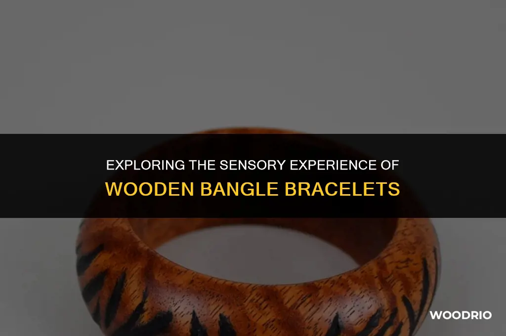 does wooden bangle bracelets feel like wood interior