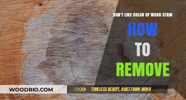 Unsatisfied with Your Wood Stain? Here's How to Remove It