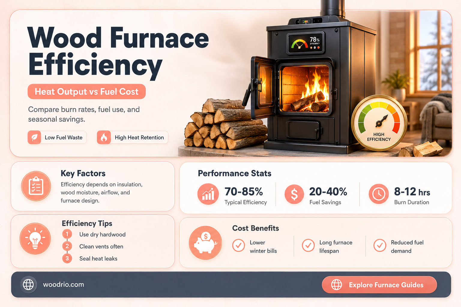 are wood burning furnaces worth it