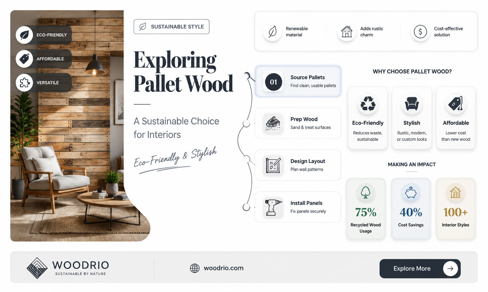 are pallet wood good panelling