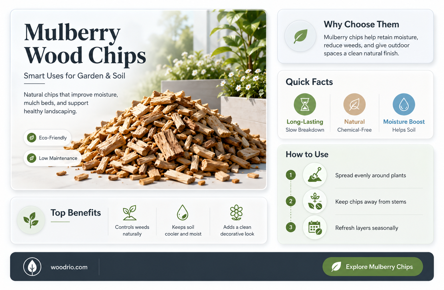 are mulberry wood chips any good
