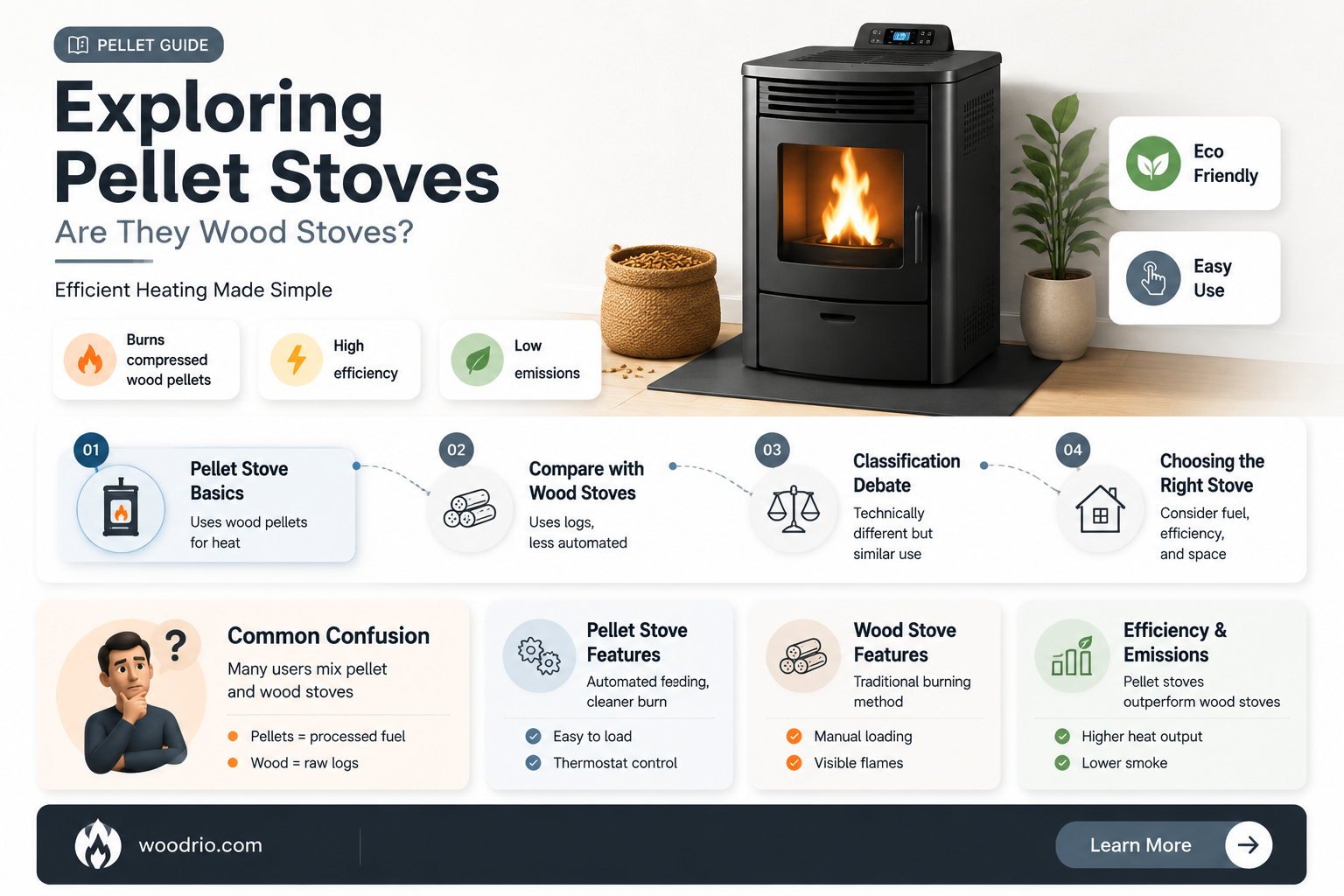 are pellet stove considered a wood stove