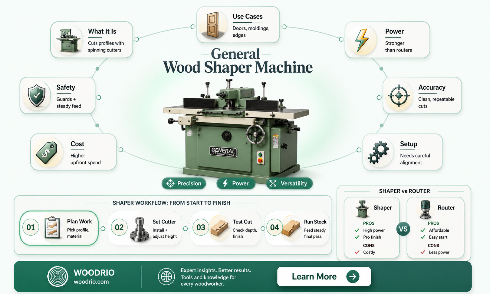 are general wood shapers any good