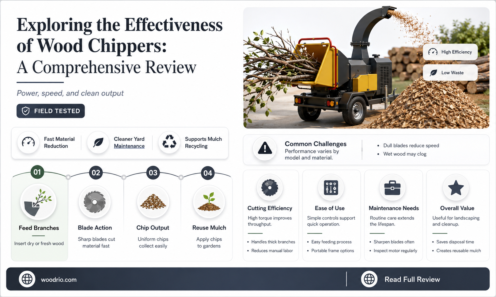 are wood chippers any good