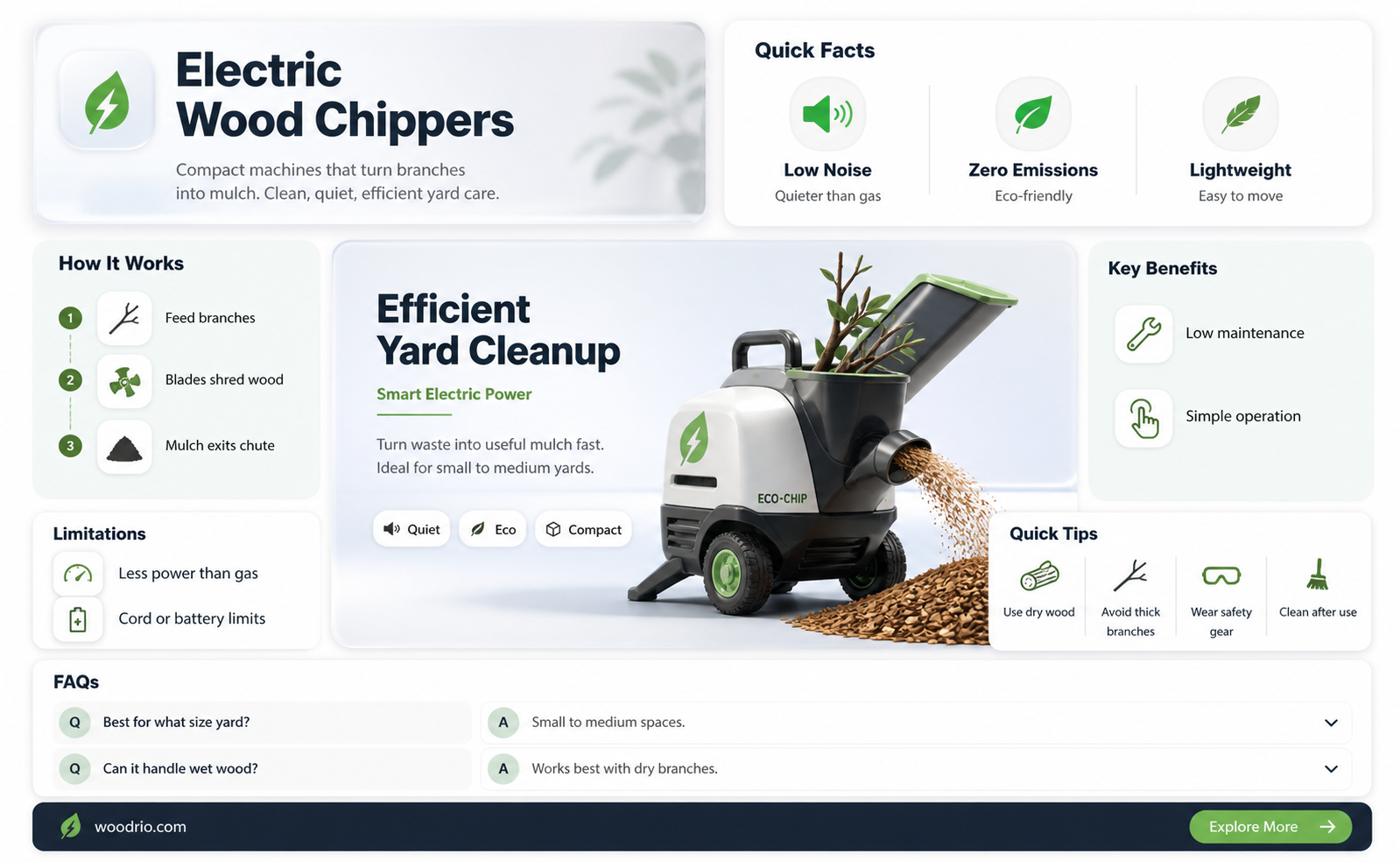 are electric wood chippers any good