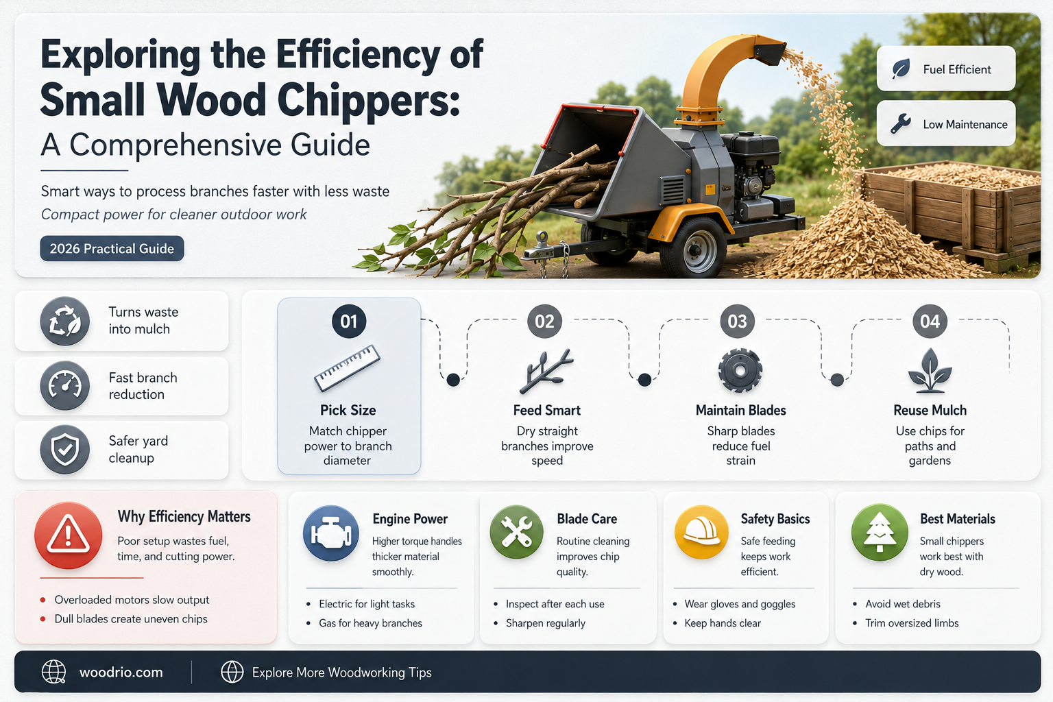 are small wood chippers any good
