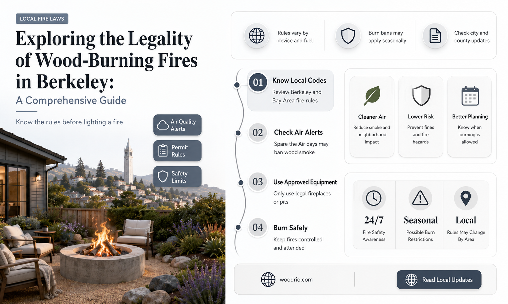 are wood burning fires legal in berkeley