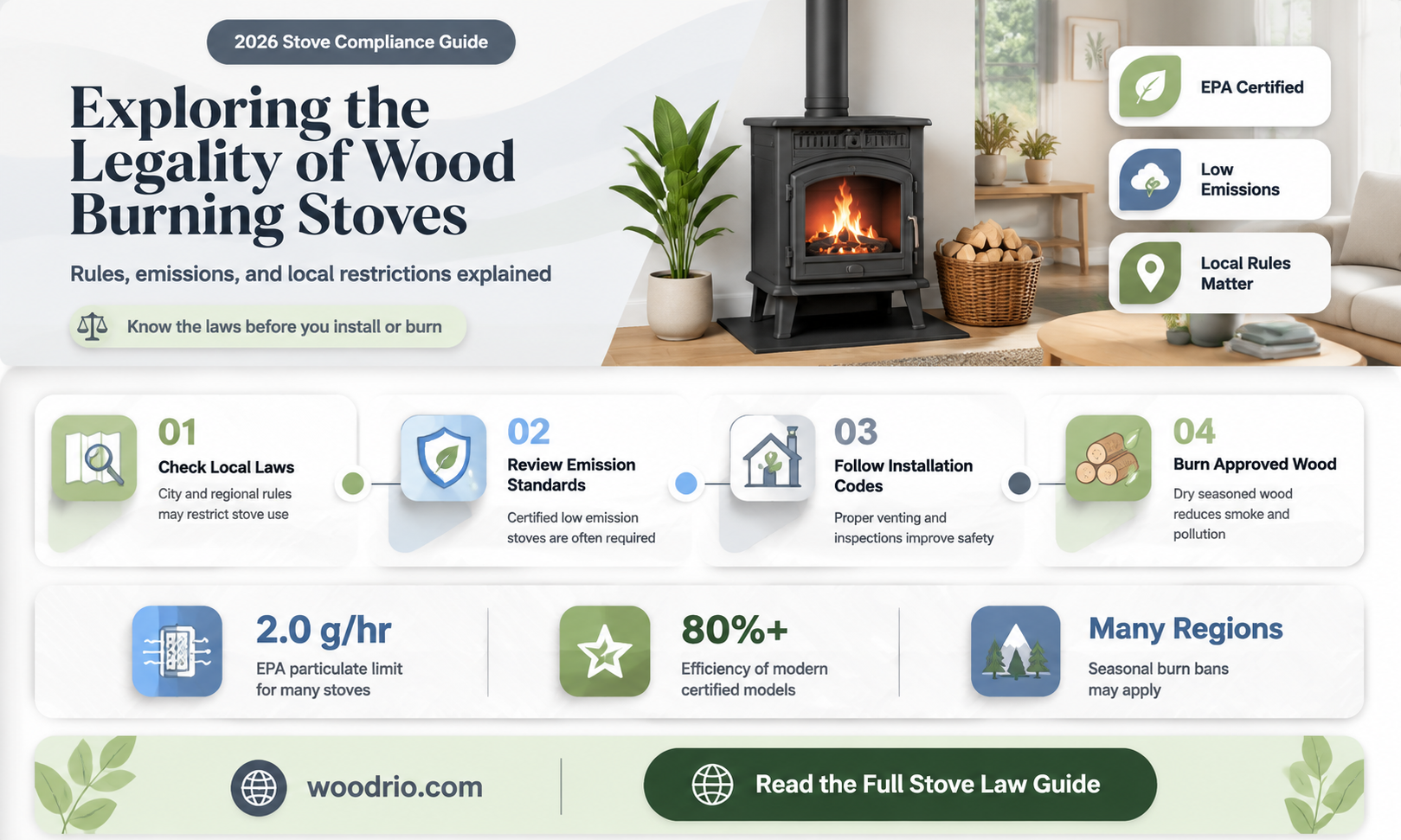are wood burning stoves illegal