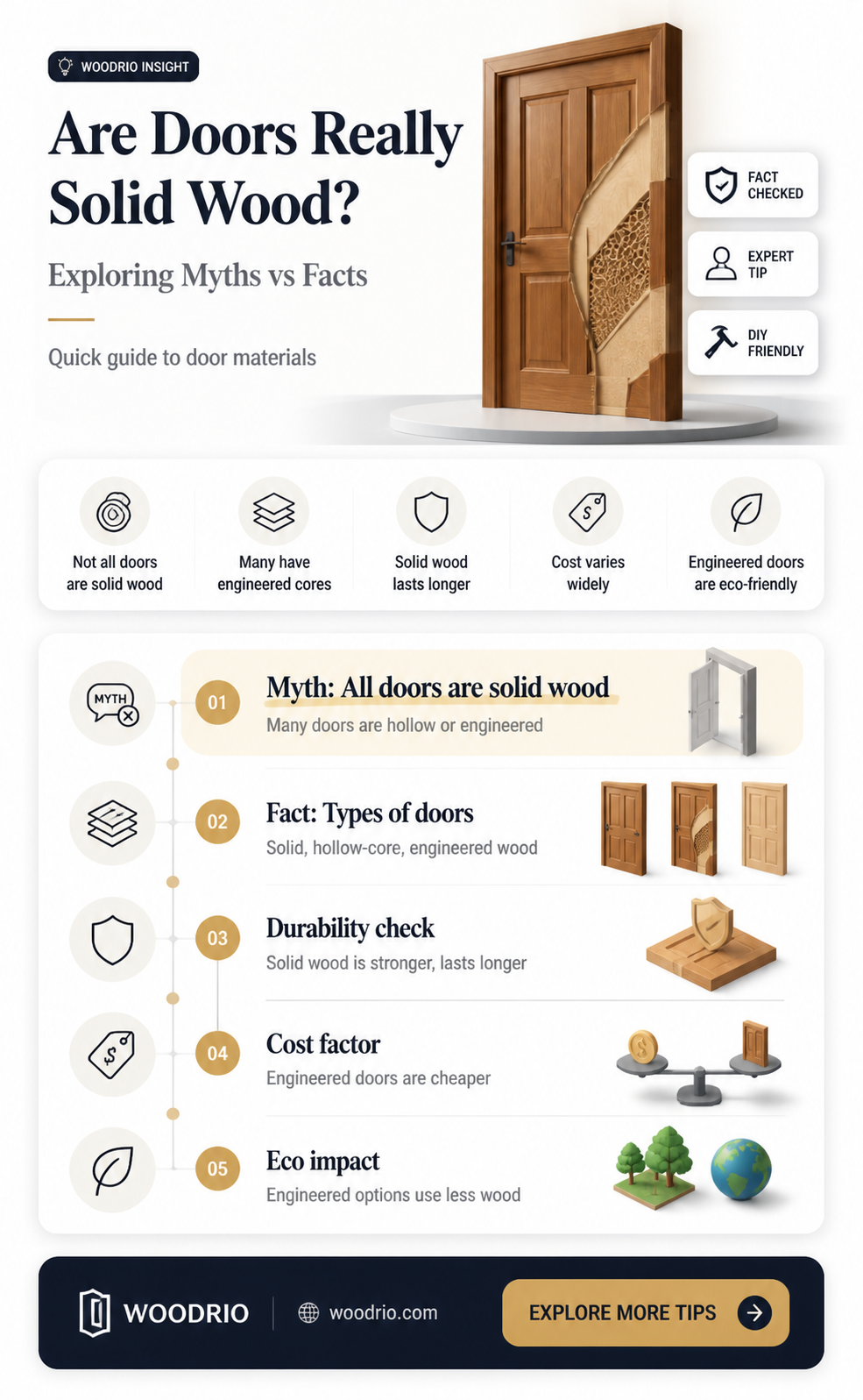 are doors solid wood