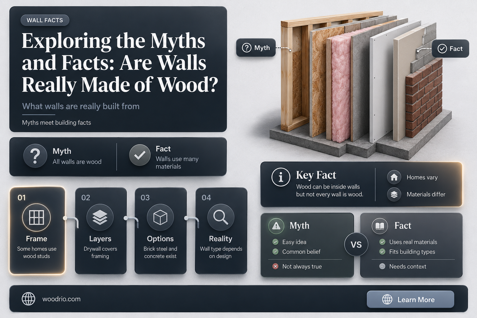 are walls made of wood