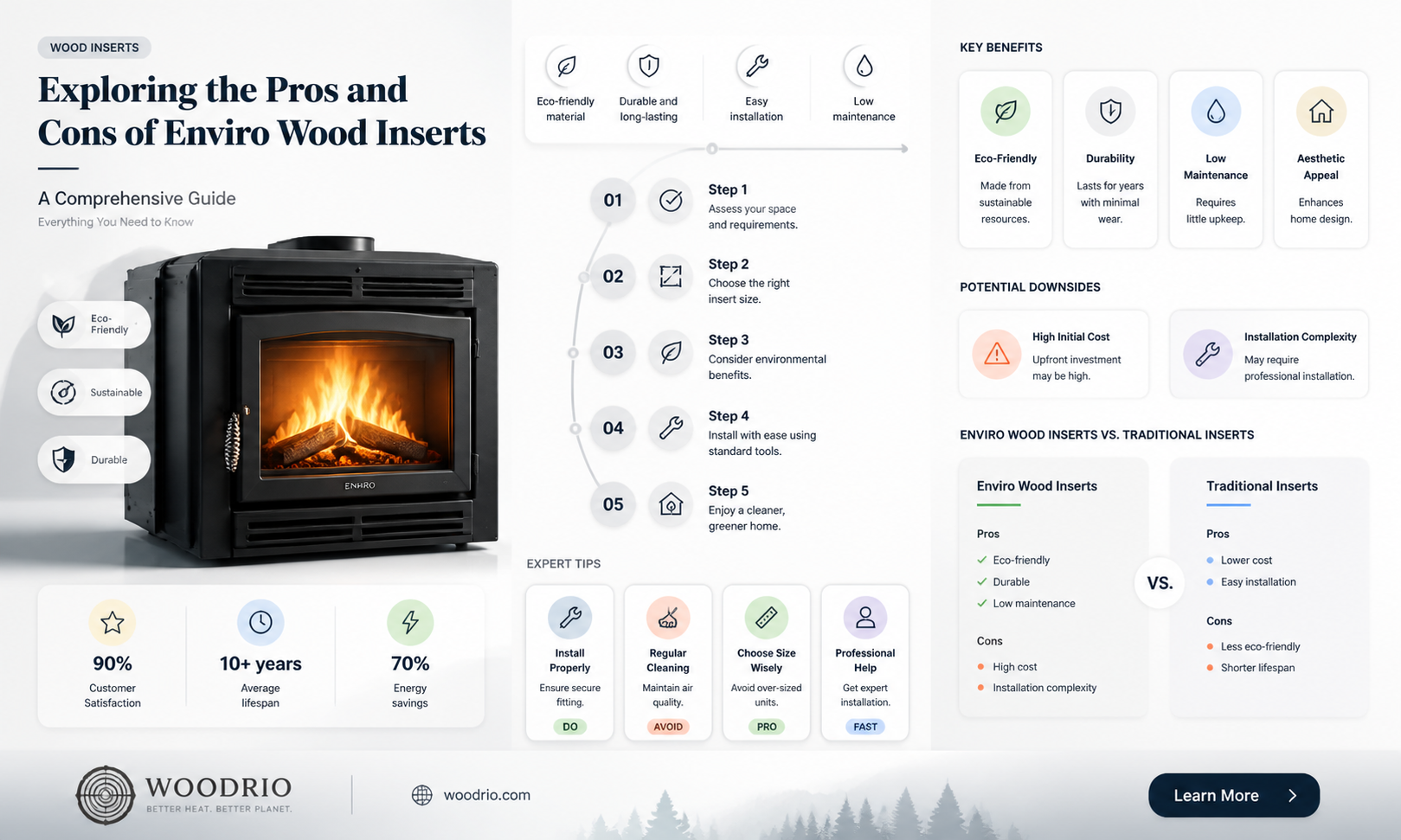 are enviro wood inserts any good