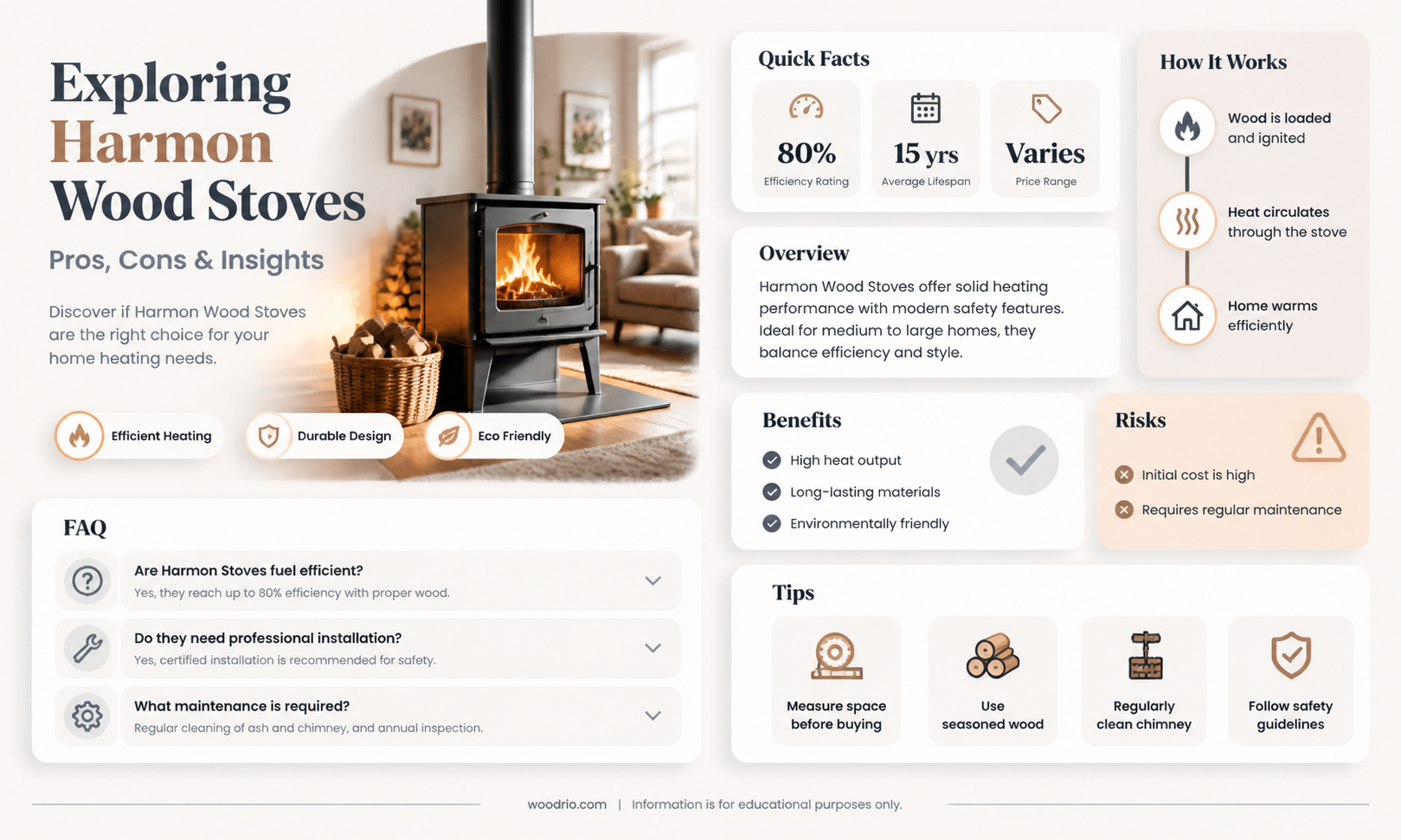are harmon wood stoves the best