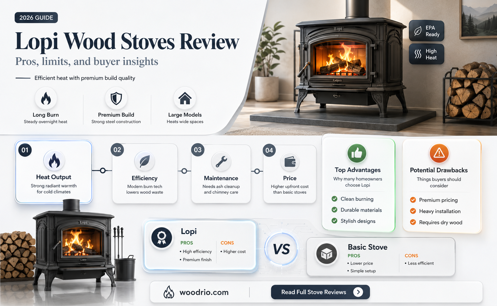 are lopi wood stoves any good