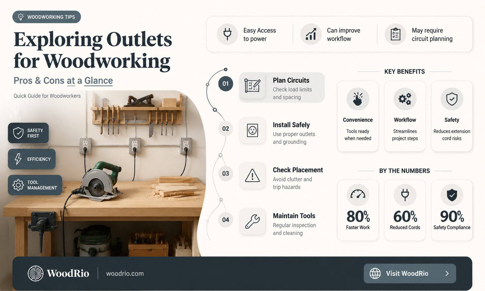 are outlets good for wood