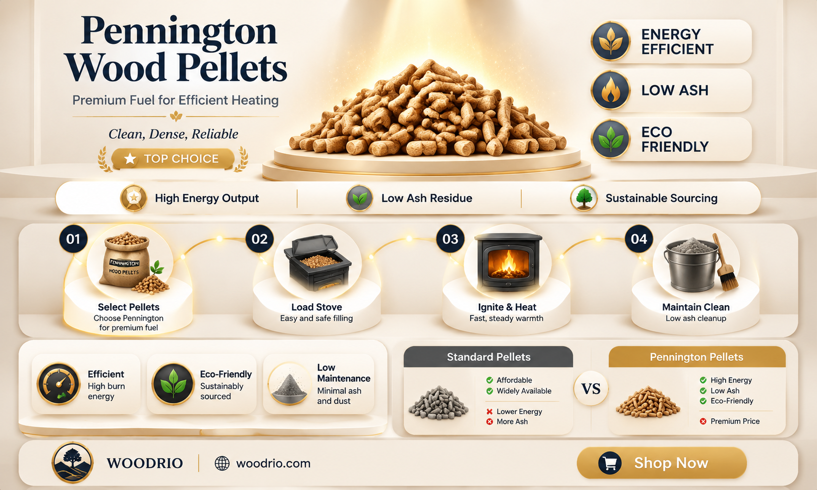 are pennington wood pellets good