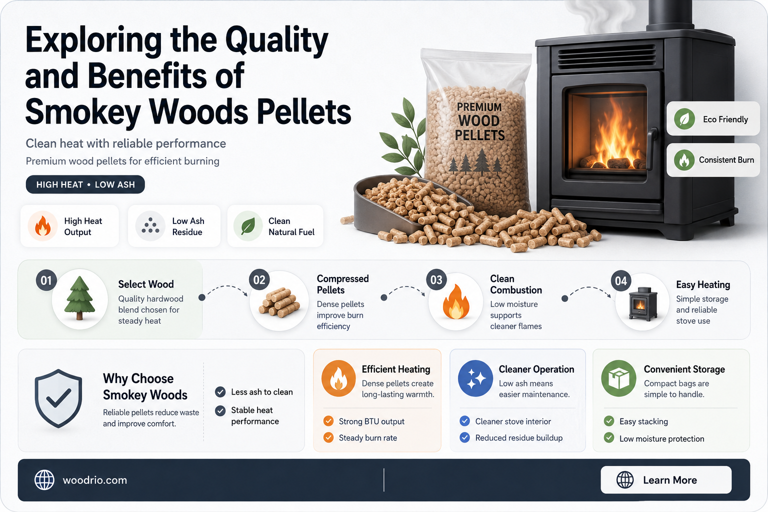 are smokey woods pellets good