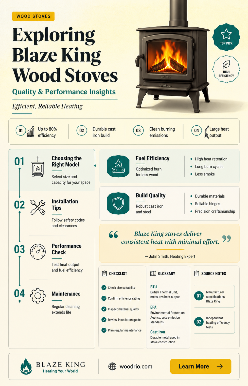 are blaze king wood stoves good