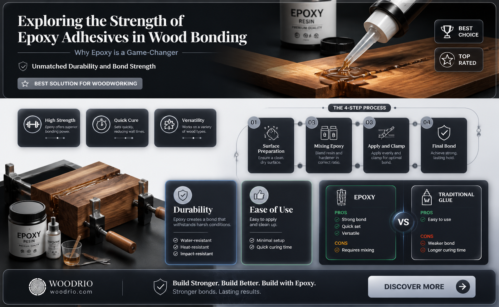 are epoxy adhesive good to bond wood
