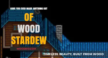 Crafting Memories: My Stardew Valley Woodworking Journey