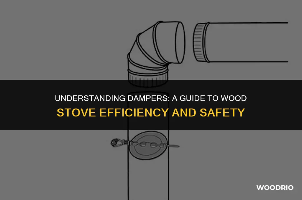 how a damper works on a wood stove