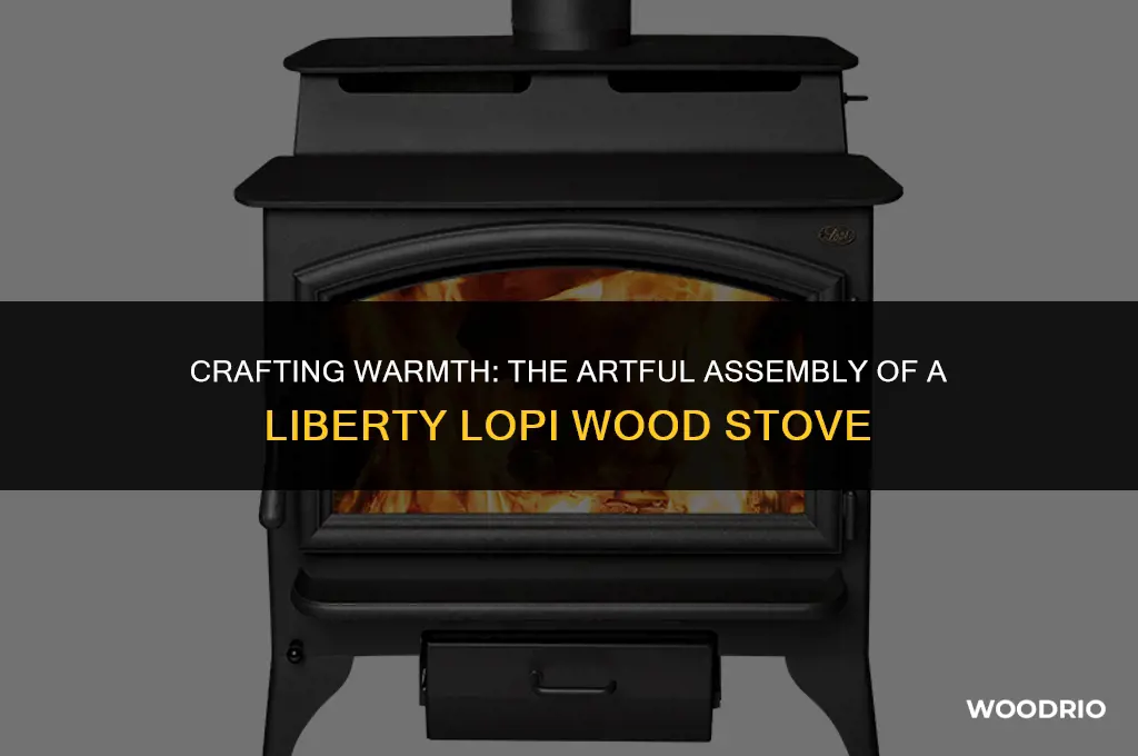 how a liberty lopi wood stove is constructed
