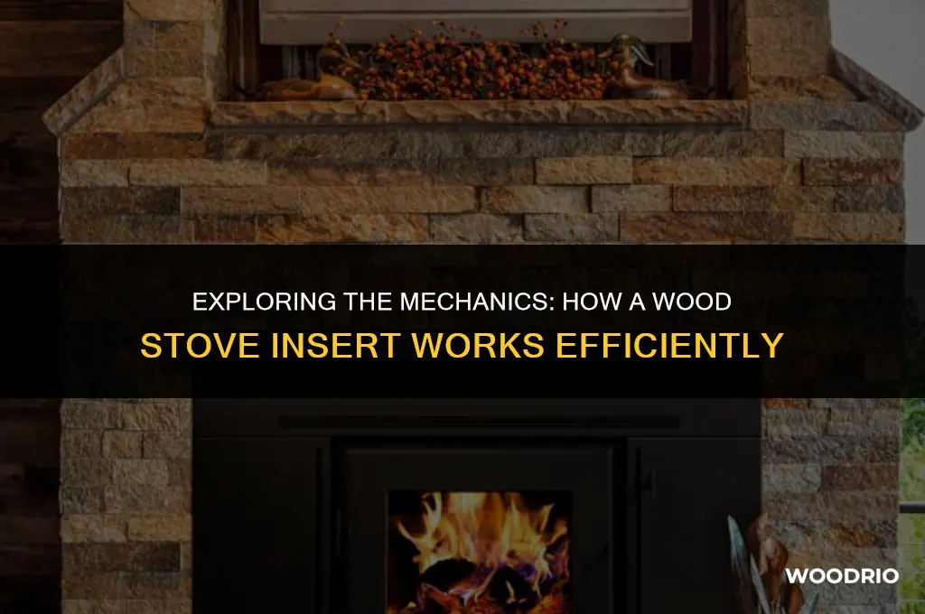 how a wood stove insert works