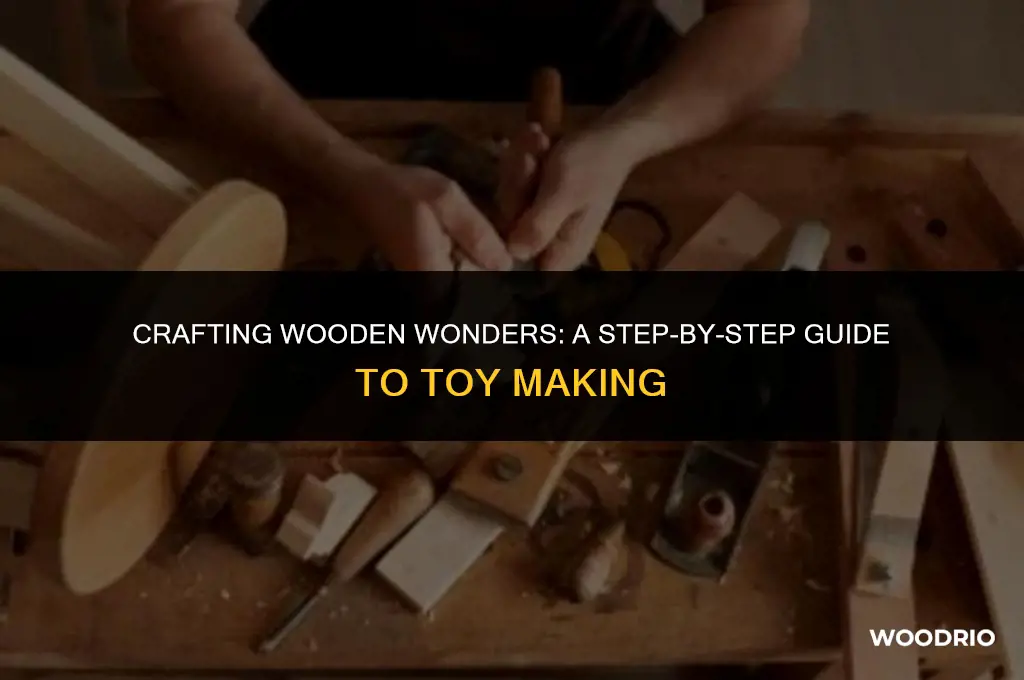 how a wooden toy is made