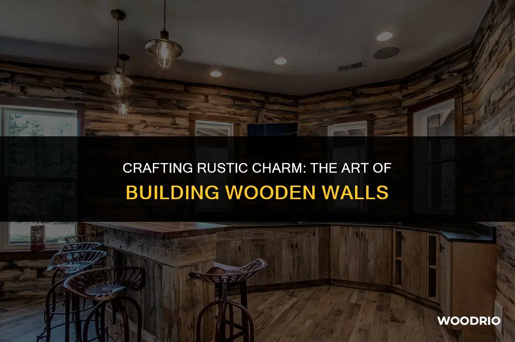 how a wooden walls made