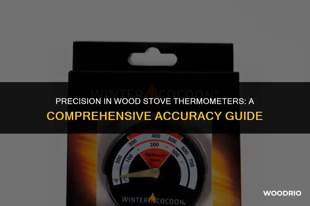 how accurate are wood stove thermometers