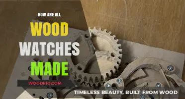 Crafting Timeless Elegance: The Art of All-Wood Watchmaking