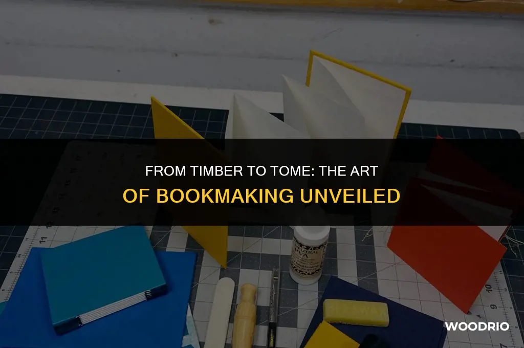 how are books made from wood