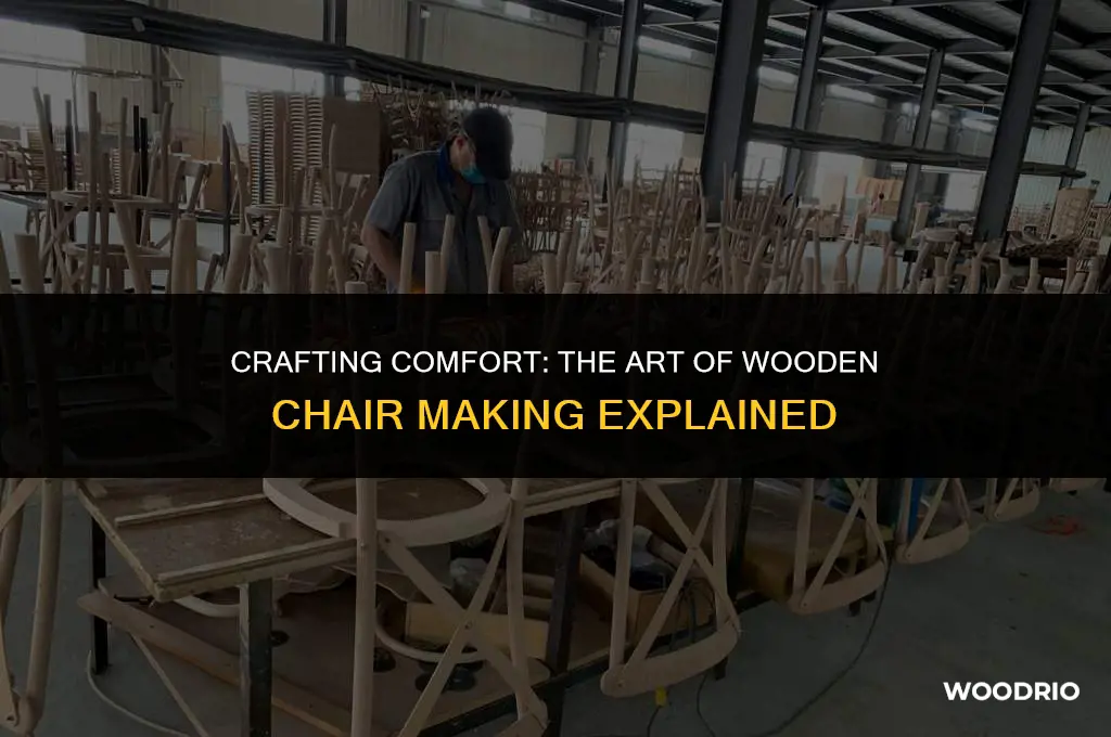 how are chairs made from wood