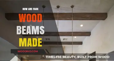 Crafting Illusion: The Art of Making Faux Wood Beams