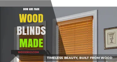 Crafting Faux Wood Blinds: A Detailed Manufacturing Process