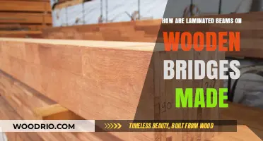 Crafting Durability: The Art of Laminated Beams on Wooden Bridges
