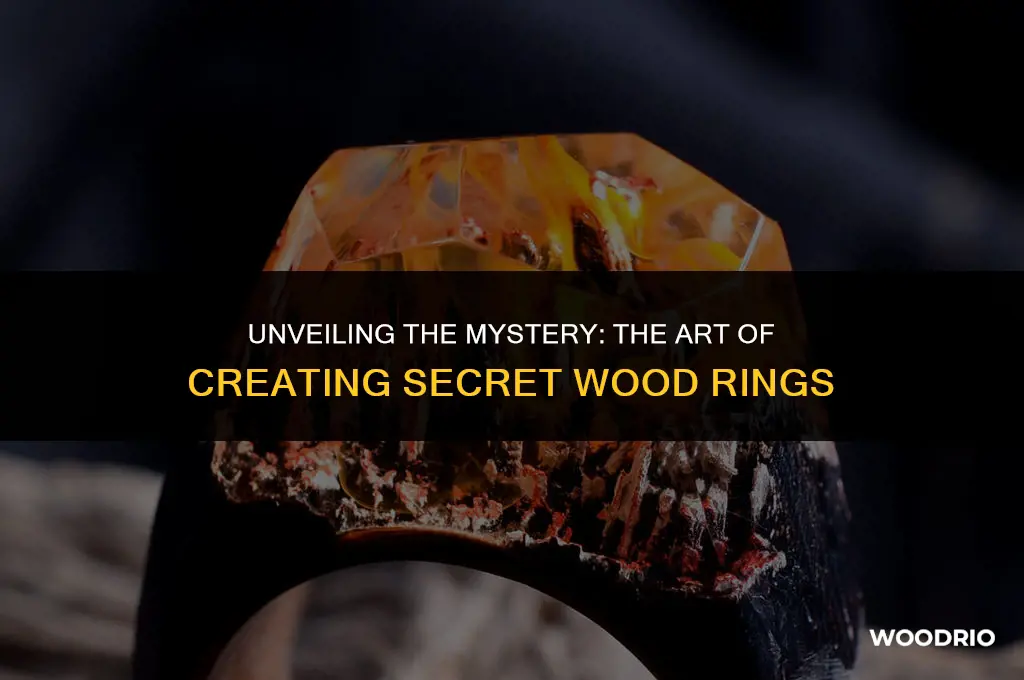 how are secret wood rings made