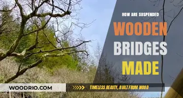 Crafting Suspension: The Art and Engineering of Wooden Bridges