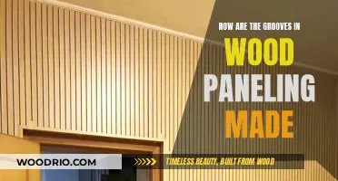 Crafting Elegance: The Art of Creating Grooves in Wood Paneling
