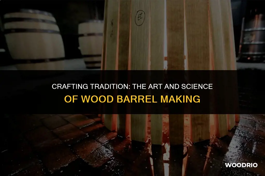 how are wood barrels made