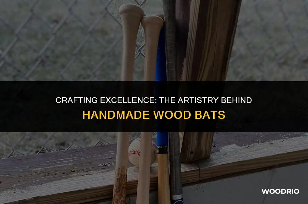 how are wood bats made
