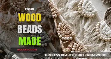 Crafting Nature's Jewelry: The Art of Making Wood Beads