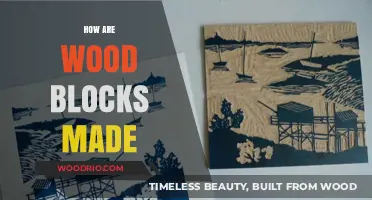 Crafting Nature's Building Blocks: The Art of Wood Block Making