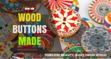 Crafting Nature's Fasteners: The Art of Making Wood Buttons