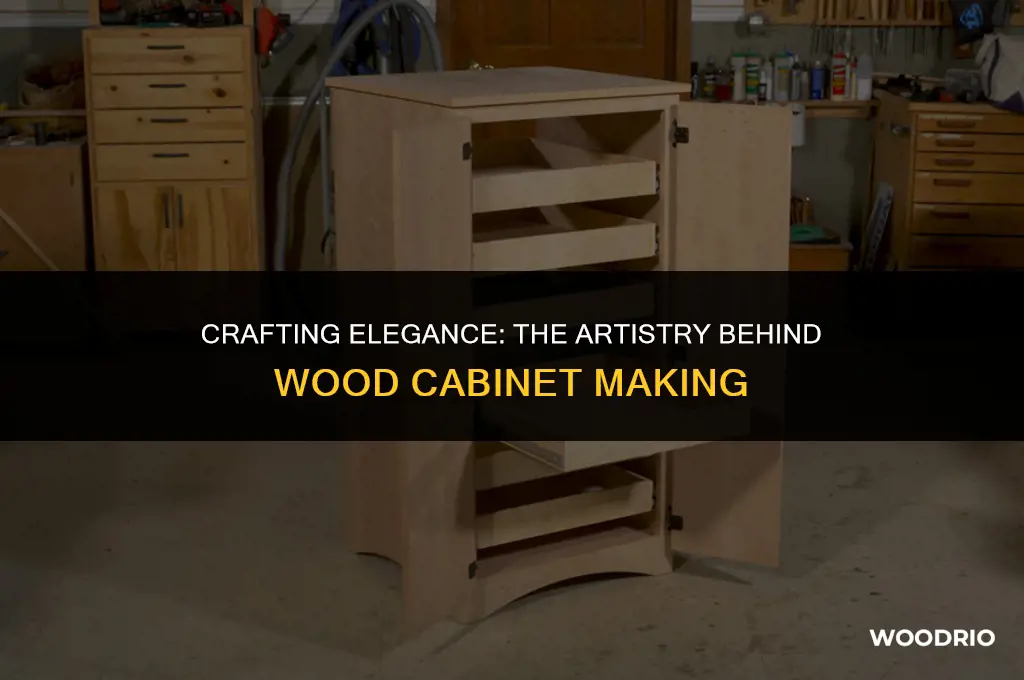 how are wood cabinets made
