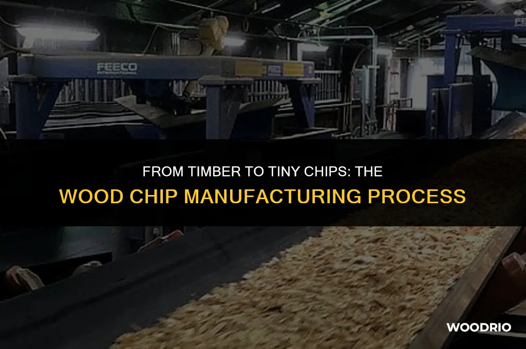 how are wood chips made