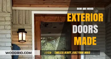 Crafting Durability: The Art and Process of Making Wood Exterior Doors