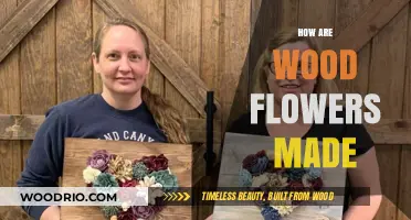 Crafting Wooden Blooms: A Step-by-Step Guide to Making Wood Flowers
